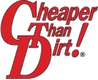 Cheaper Than Dirt logo