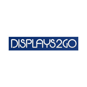 Displays2Go logo