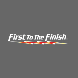First to the Finish logo