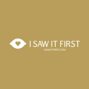 I SAW IT FIRST logo