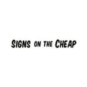 Signs on the Cheap logo